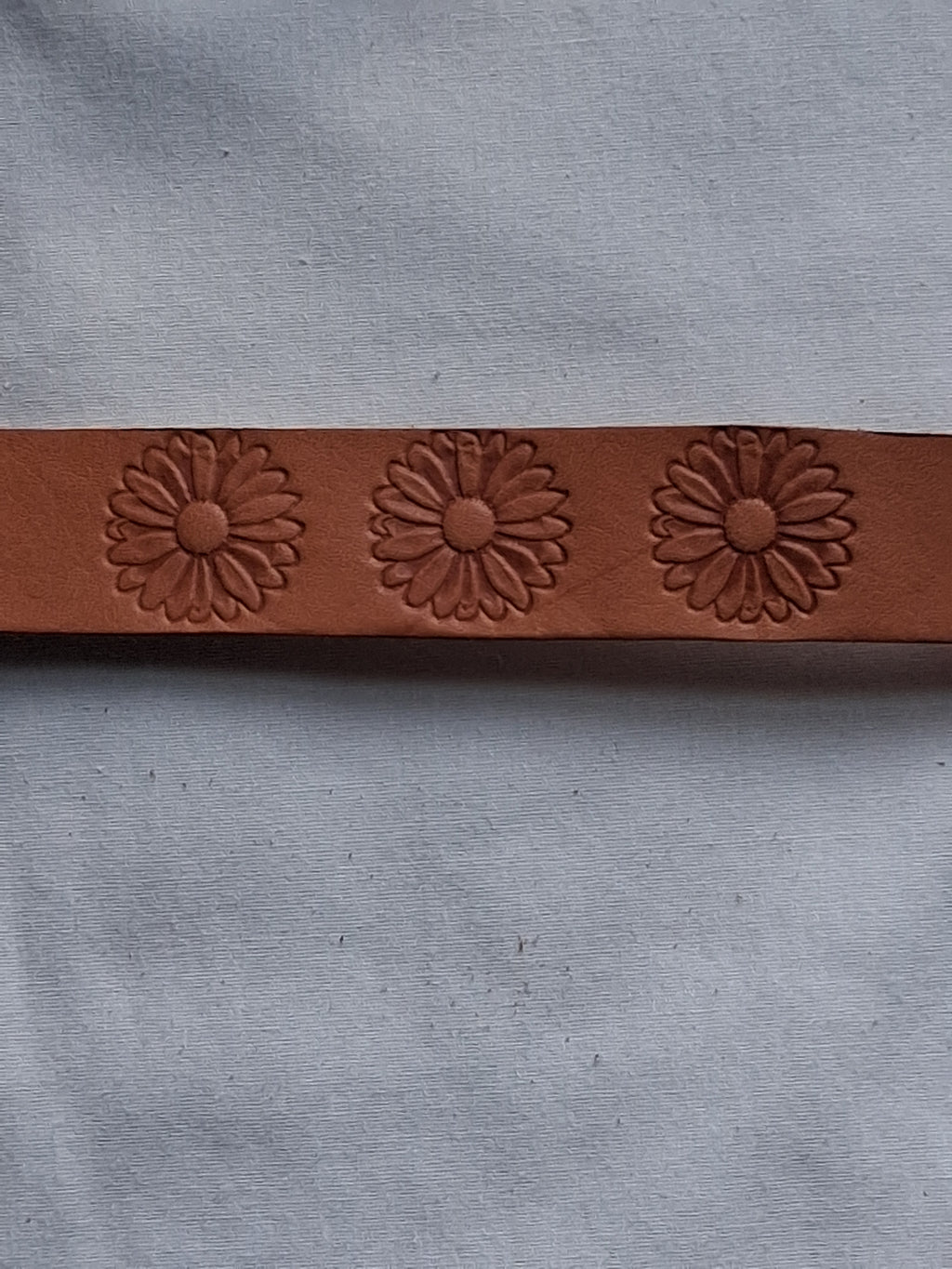 Veg-Tanned Stamped Bracelets