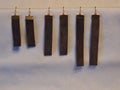 Suede Bar Earrings